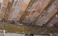 Detalle de la vivienda afectada por termitas