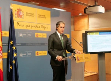 El ministro de Fomento, Íñigo de la Serna, en la presentación del Plan de Vivienda 2018-2021